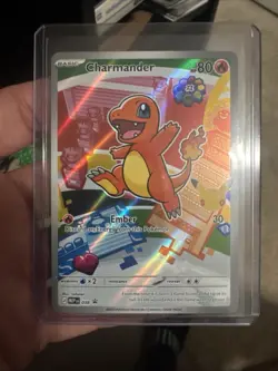 First Partner Illustration Charmander Promo Full Art Holo 038 Pokemon TCG - Image 4