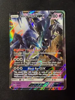 Pokemon TCG Necrozma GX 63/147 Sm-Burning Shadows Holo NM - Image 1