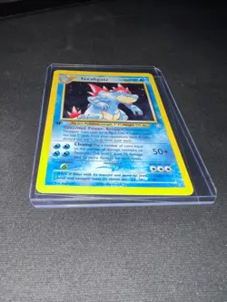 Pokemon TCG Feraligatr Neo Genesis #4/111 1st Edition Holo Rare CLEAN NM/Mint - Image 2