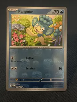 Pokemon TCG - Panpour (Master Ball Pattern) - SV: Black Bolt (BLK) - Image 1