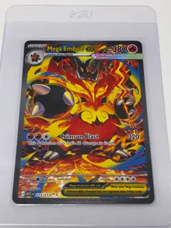 NM Pokemon TCG Ascended Heroes Mega Emboar ex 273/217 SIR - Image 3