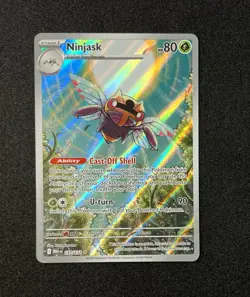 Ninjask 137/132 Me01: Mega Evolution Holo Pokemon TCG - Image 1