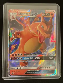 Pokemon Charizard GX *PROMO* SM211 Hidden Fates Full Art Card *MINT CONDITION* - Image 1