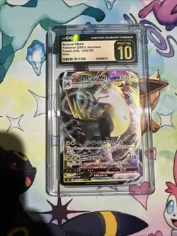 Pokemon Boltund VMAX 035/100 from Japanese Fusion Arts in a CGC Pristine 10 !! - Image 1