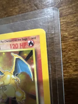 Charizard Base Set 1999 4/102 Holo Rare Stage 2 120 HP EN Wizards - Image 3