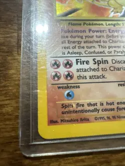 Charizard Base Set 1999 4/102 Holo Rare Stage 2 120 HP EN Wizards - Image 5