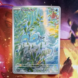 Pokemon TCG Clauncher 205/198 SV01 Scarlet & Violet Illus Rare Full Art Holo - Image 1