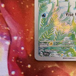 Pokemon TCG Clauncher 205/198 SV01 Scarlet & Violet Illus Rare Full Art Holo - Image 5