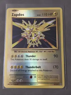 Zapdos 42/108 Evolutions Reverse Holo Pokemon TCG - NM - Image 1