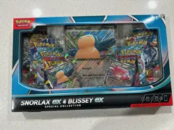Pokemon TCG Snorlax ex & Blissey ex Special Collection Sealed - Image 1