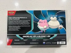 Pokemon TCG Snorlax ex & Blissey ex Special Collection Sealed - Image 2