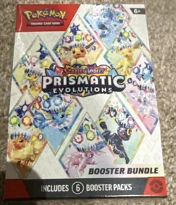 Pokemon TCG - Prismatic Evolutions - Booster Bundle - Factory Sealed - Ships Now - Image 1