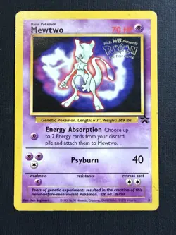 Pokemon TCG Kids WB Promos - Mewtwo Pikachu Electabuzz Dragonite - Image 2