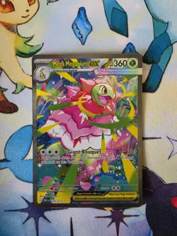 Pokemon Ascended Heroes Mega Meganium EX 272/217 Special Illustration Rare - Image 1