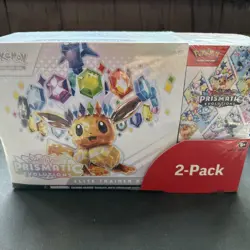 Pokemon Prismatic Evolutions COSTCO 2-pack ETB Elite Trainer Box, Booster Bundle - Image 1
