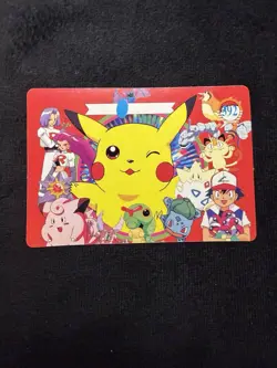 POKEMON POCKET MONSTERS VENDING PRISM STICKER 392 PIKACHU JESSIE & JAMES - Image 2