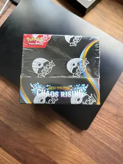 Pokemon Center TCG Chaos Rising Booster Box 36 Packs Factory Sealed - Image 1