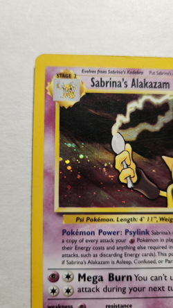 2000 Vintage Sabrina's Alakazam 16/132- Gym Challenge Holo Rare Pokemon TCG - LP - Image 5