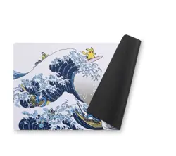 SEALED Pokemon Center Great Wave Pikachu & Friends Playmat TCG - Image 1
