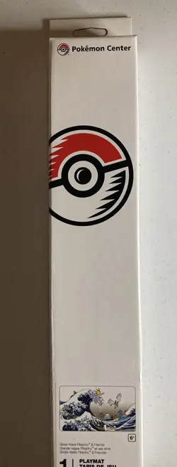 SEALED Pokemon Center Great Wave Pikachu & Friends Playmat TCG - Image 2