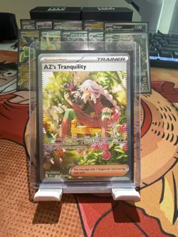 AZ's Tranquility 120/86 SIR Special Illustration Rare Pokemon Chaos Rising NM - Image 2