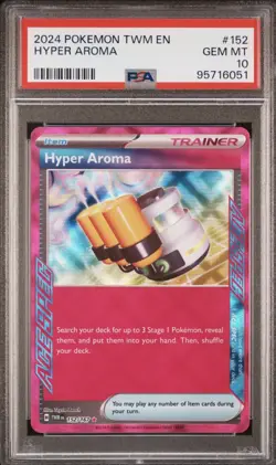 Pokemon - Hyper Aroma 152/167 - Twilight Masquerade - ACE SPEC Rare - PSA 10 - Image 1