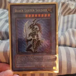 Konami Yu-Gi-Oh! TCG Black Luster Soldier SYE-024 Ultra Rare Holo 1st - Image 1