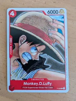 • Monkey.D.Luffy • P-022 One Piece Film Red Promo One Piece TCG NM - Image 1