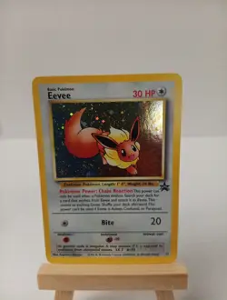 Pokemon Eevee Holo WOTC Vintage Black Star Promo #11 LP - Image 2