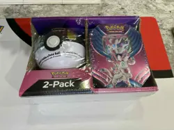 Pokemon Evolution Celebration Tin Sylveon GX Sam’s Club Exclusive 2 Pack See Des - Image 1
