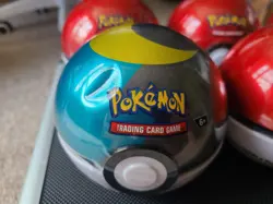 Pokemon Pokeball Tin Factory Sealed Lot of 6 Poke And Moon Ball 18 Booster Packs - Image 4