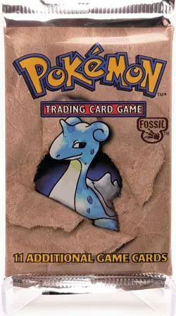 Pokemon - Fossil Booster Pack - Factory Sealed WOTC - 1 of each art - Image 2