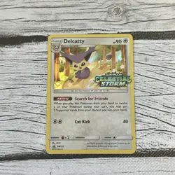 Pokemon DELCATTY SM132 (Stamped Prerelease Promo) Celestial Storm - NM - Image 1