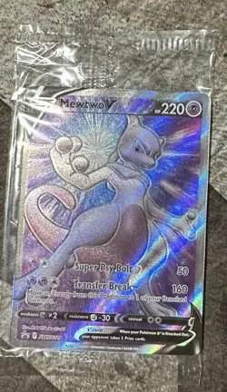 Mewtwo V - SWSH229 - Factory Sealed - 2022 Black Star Promo - Pokemon TCG - Image 1