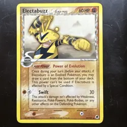 Electabuzz Delta Species 29/101 EX - Dragon Frontiers Uncommon Pokemon TCG - Image 1