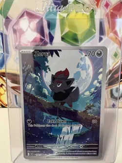 Zorua 142/086 Illustration Rare (IR) Full Art - Pokemon TCG White Flare S&V NM - Image 1
