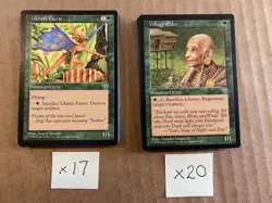 Magic The Gathering Mirage Booster Box, Play Guide & 425 Bulk Green Common Cards - Image 2