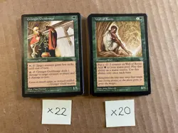 Magic The Gathering Mirage Booster Box, Play Guide & 425 Bulk Green Common Cards - Image 5