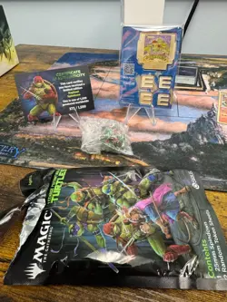 Sirius Ninja Turtles Raphael Spindown D20 Legendary Limited Edition - TMNT MTG - Image 1