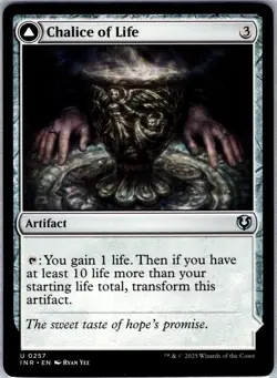 Chalice of Life 257 Uncommon Innistrad Remastered Magic: The Gathering LP - Image 1