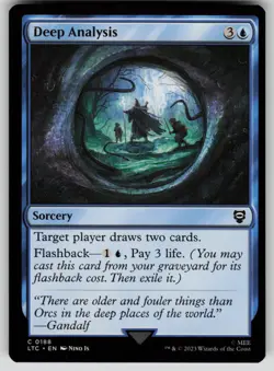 Deep Analysis Commander: The Lord of the Rings 188 MTG NM - Image 1