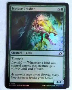 Icecave Crasher 191 Foil Edge of Eternities 191 Magic: The Gathering - Image 1