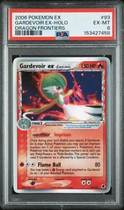2006 POKEMON EX DRAGON FRONTIERS 93 GARDEVOIR EX-HOLO EXCELLENT-MINT 6 - Image 1
