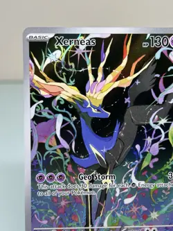 Pokemon TCG Chaos Rising Xerneas 091/086 Full Art Illustration Rare English - Image 3