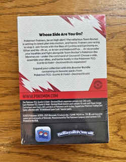 Pokemon TCG Scarlet & Violet Destined Rivals Booster Bundle Box! New, Sealed! - Image 2