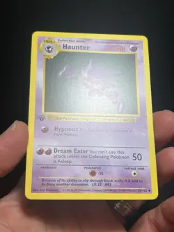 Pokemon TCG Haunter 029/102 Base Set (Shadowless) 1st Edition NM/MT - Image 2