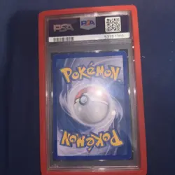 Charizard 1/99 Cracked Ice Holo Bleed Pokemon 2009 Platinum Arceus PSA 7 NM - Image 2