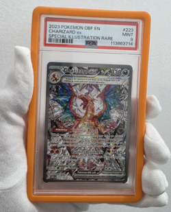 Pokemon Charizard ex Obsidian Flames SIR Holo PSA 9 EN 2023 223/197 - Image 1