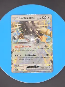 Bouffalant ex 077/086 Double Rare White Flare Pokemon Holo Near Mint - Image 1