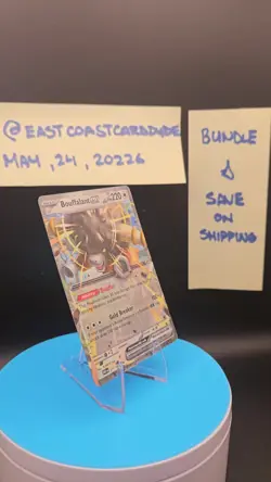 Bouffalant ex 077/086 Double Rare White Flare Pokemon Holo Near Mint - Image 2